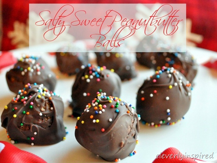 salty sweet peanutbutter ball recipe @cleverlyinspired (2) 2