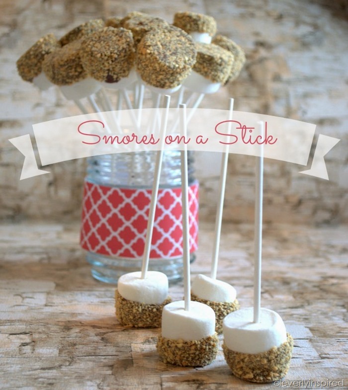 smores on a stick @cleverlyinspired (2)