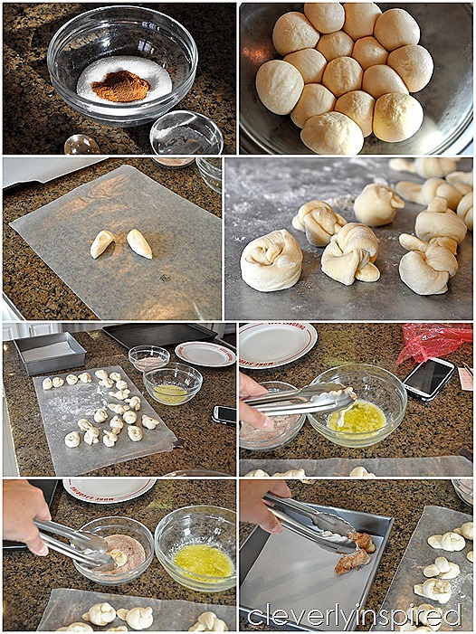 easy cinnamon knots recipe @cleverlyinspired (7)