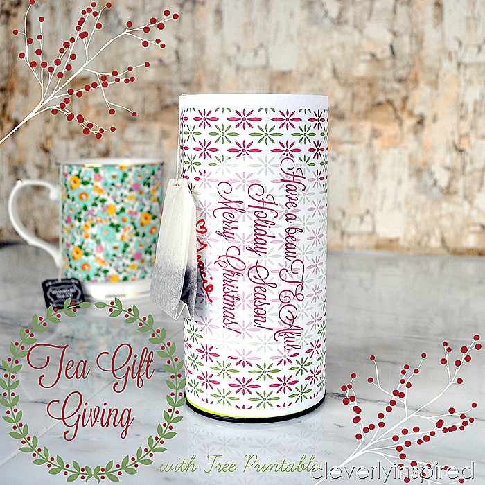 tea gift giving with printable @cleverlyinspired (2)