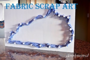 Fabric Scrap Art