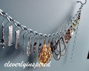 Dangling Earring organizer….for $2
