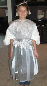 My little Angel….easiest costume ever!