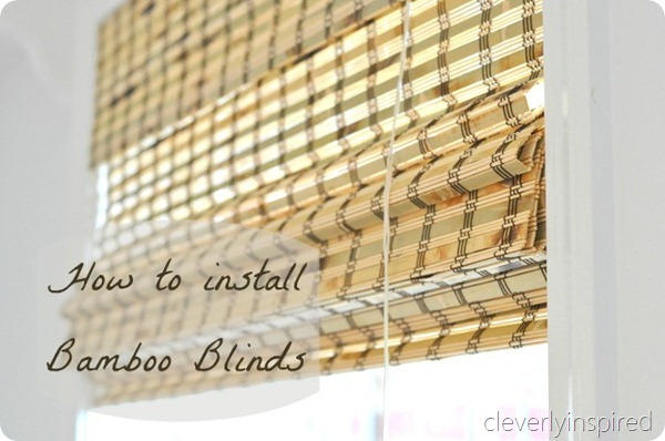 Bamboo blinds (1)