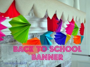 Bright Banner for Back to School: Sponsored Post