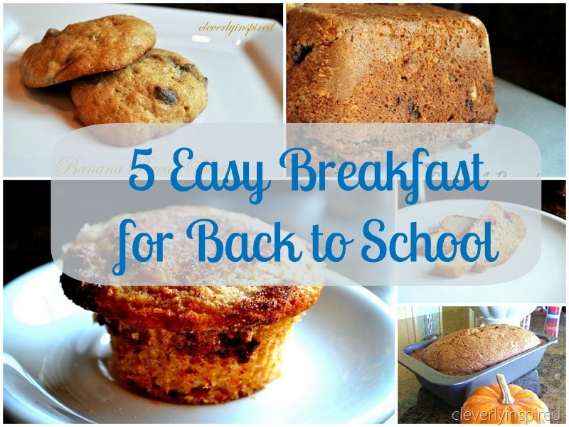 Back to school breakfast recipes