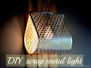 DIY light fixture (do it yourself light)