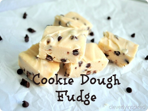 cookie dough fudge recipe @cleverlyinspired (2)