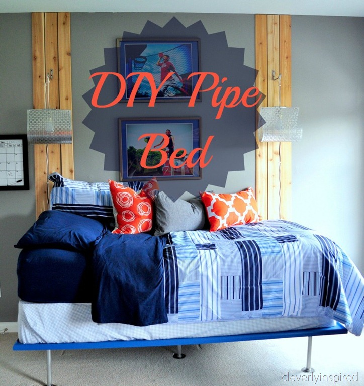 diy pipe bed frame