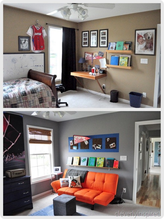 gray and orange boys room (4)