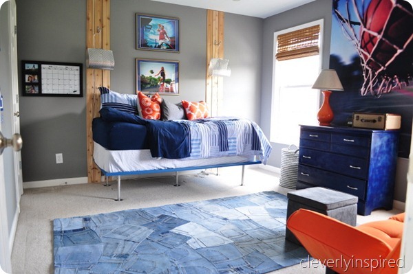 gray and orange boys room (6)