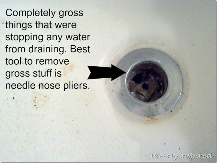 how to remove a tub drain @cleverlyinspired (5)