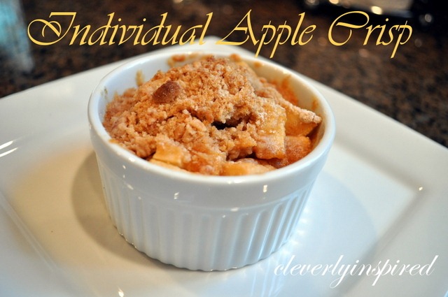 apple crisp @cleverlyinspired