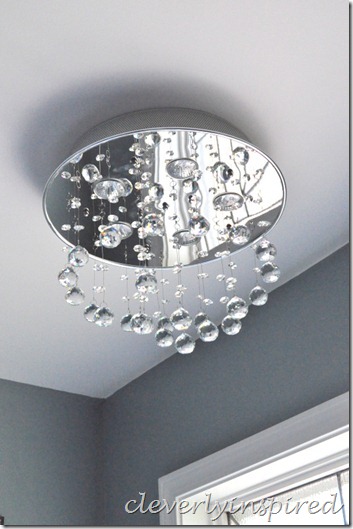 replace recessed light with ceiling light@cleverlyinspired (3)