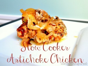 Slow cooker Artichoke Chicken recipe