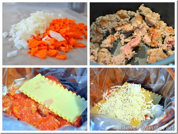 slow cooker lasagna @cleverlyinspired (1)