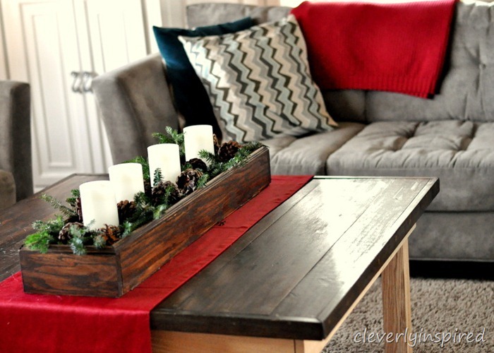 christmas mantle 2012 (decorating a holiday mantle) @cleverlyinspired (20)