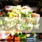 Easy make ahead turkey gravy recipe