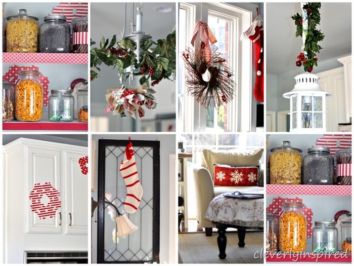 holiday decorating in the kitchen @cleverlyinspired (1)