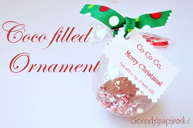 hot coco ornament