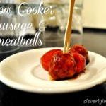 Slow cooker sausage & meatball recipe
