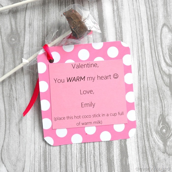 cocoa on a stick Valentine @cleverlyinspired (4)