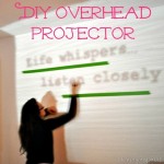DIY overhead projector (how to paint an image on the wall)