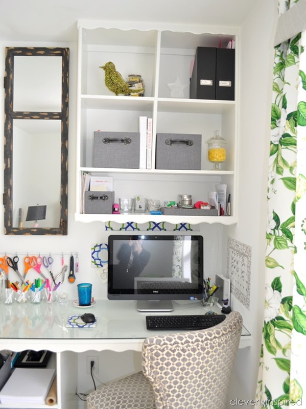 office craft room reveal at cleverlyinspired (7)