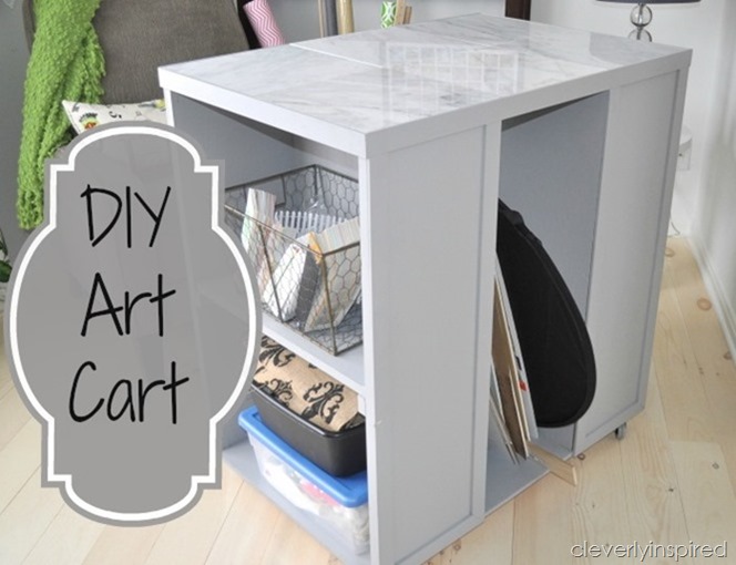 DIY Art Cart