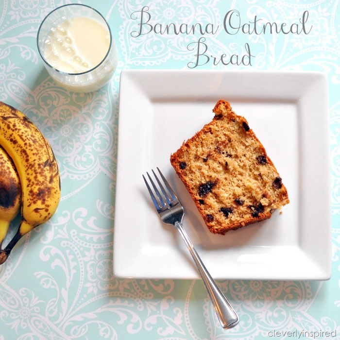 banana oatmeal bread @cleverlyinspired (4)