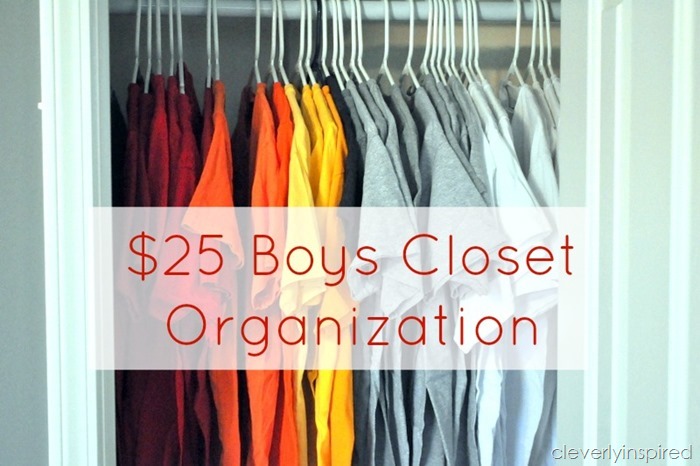 closet organization for boys room @cleverlyinspired (4)