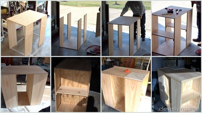 diy art cart @cleverlyinspired (1)