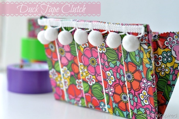 duck tape clutch purse @cleverlyinspired (1)
