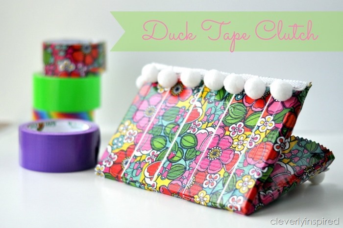 duck tape clutch purse @cleverlyinspired (5)