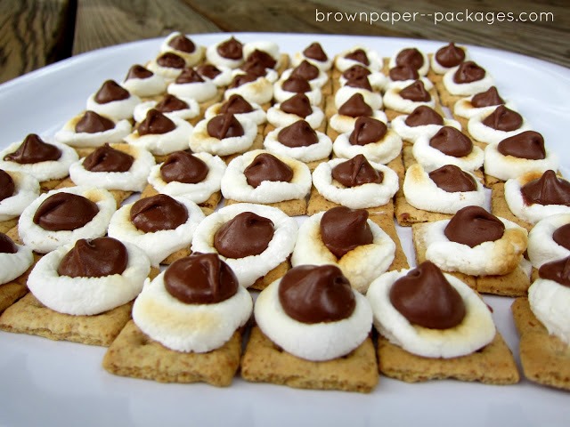 mini s'mores 2--brown paper packages