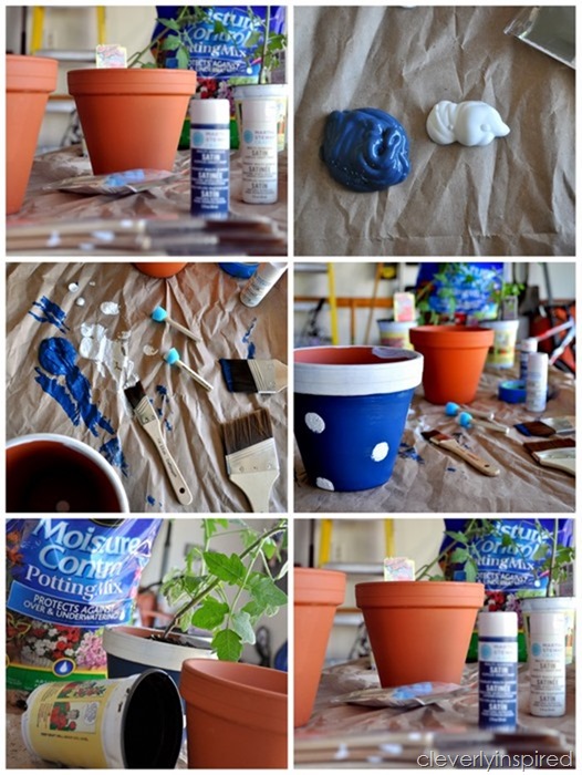 polka dot planters @cleverlyinspired (8)