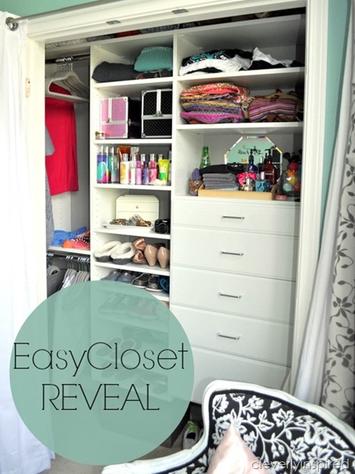 Small Reach-in Closet Organization Ideas