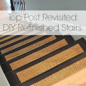 Top Hits Revisited: DIY Refinishing Stairs