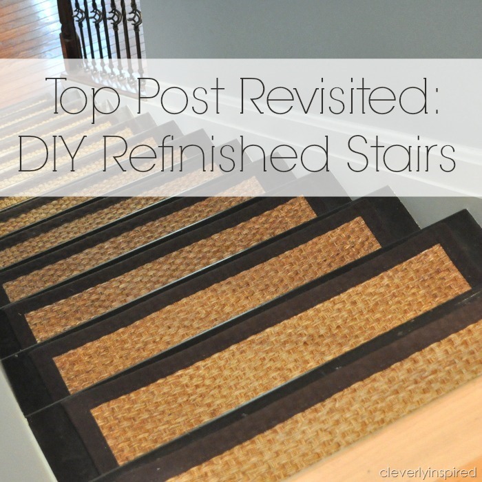 DIY refinished stairs @cleverlyinspired (6)