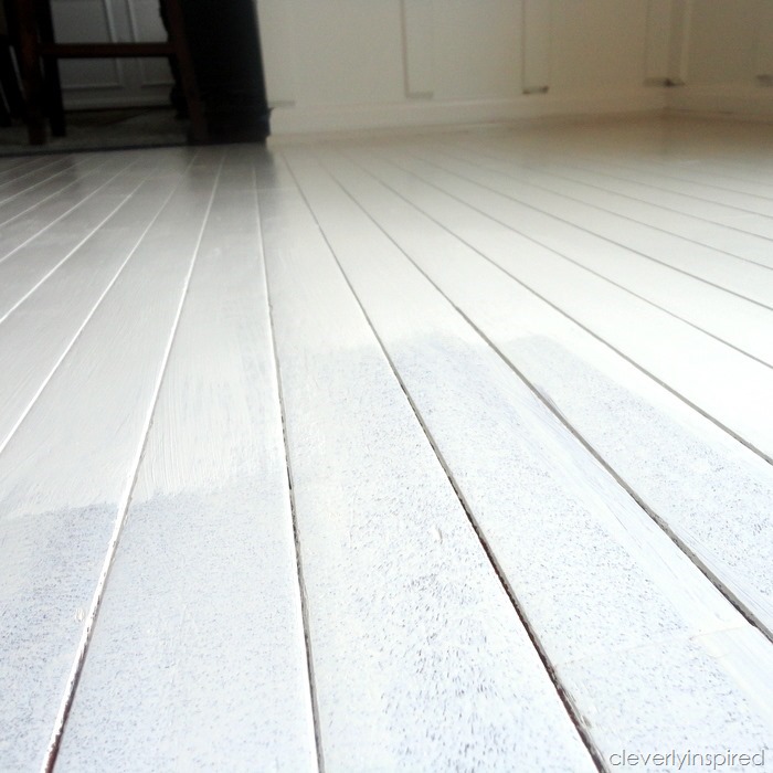 painting a prefinished floor @cleverlyinspired (7)