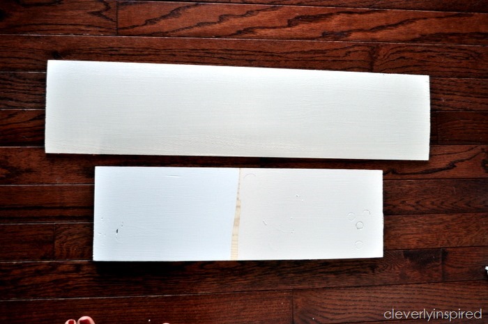 painting a prefinished hardwood floor @cleverlyinspired (2)