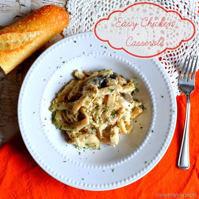 Easy Chicken Casserole (no canned soup) Recipe