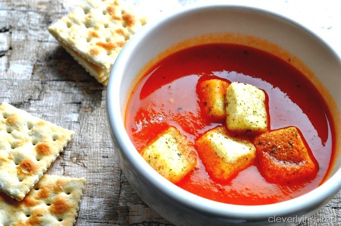 easy tomato soup recipe @cleverlyinspired (6)