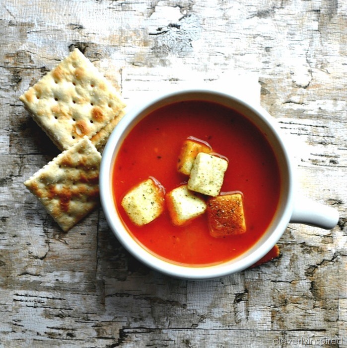 easy tomato soup recipe @cleverlyinspired (8)