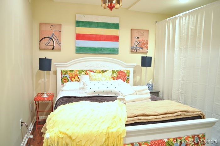 guest bedroom @cleverlyinspired