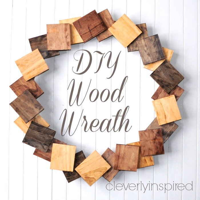 diy wood wreath @cleverlyinspired (5)cv