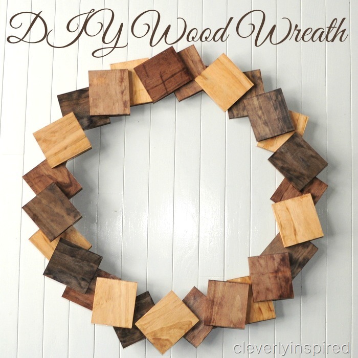 diy wood wreath @cleverlyinspired (1)