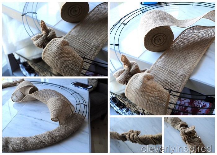 diy wood wreath @cleverlyinspired (4)