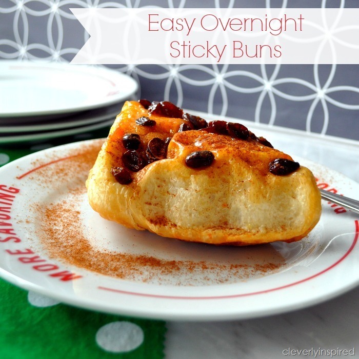 easy overnight sticky buns @cleverlyinspired (8)cv