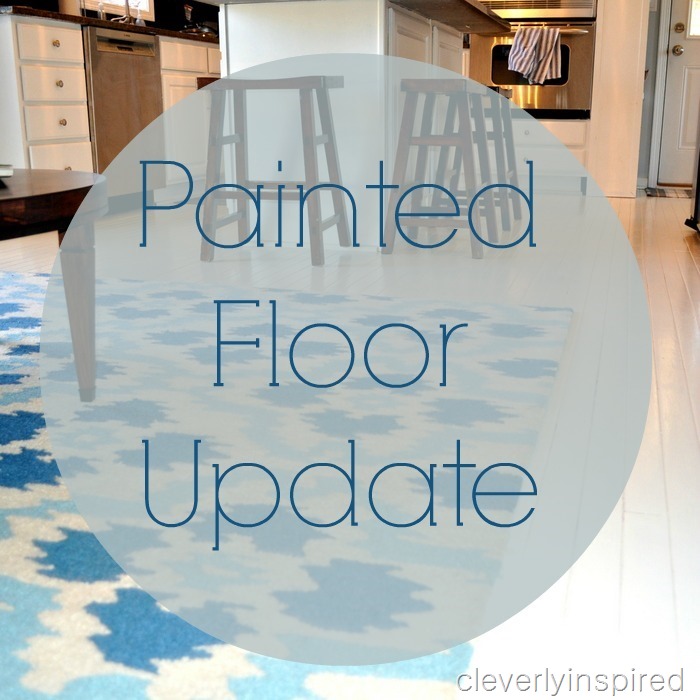 painted wood floor @cleverlyinspired (1)